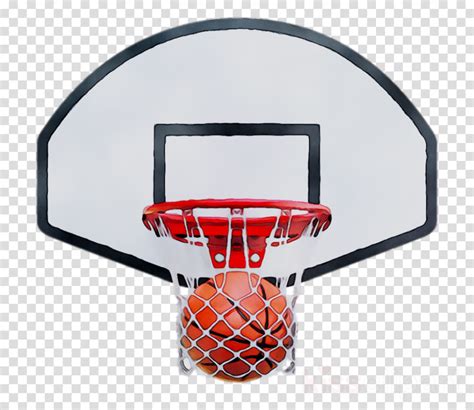 transparent basketball hoop image.